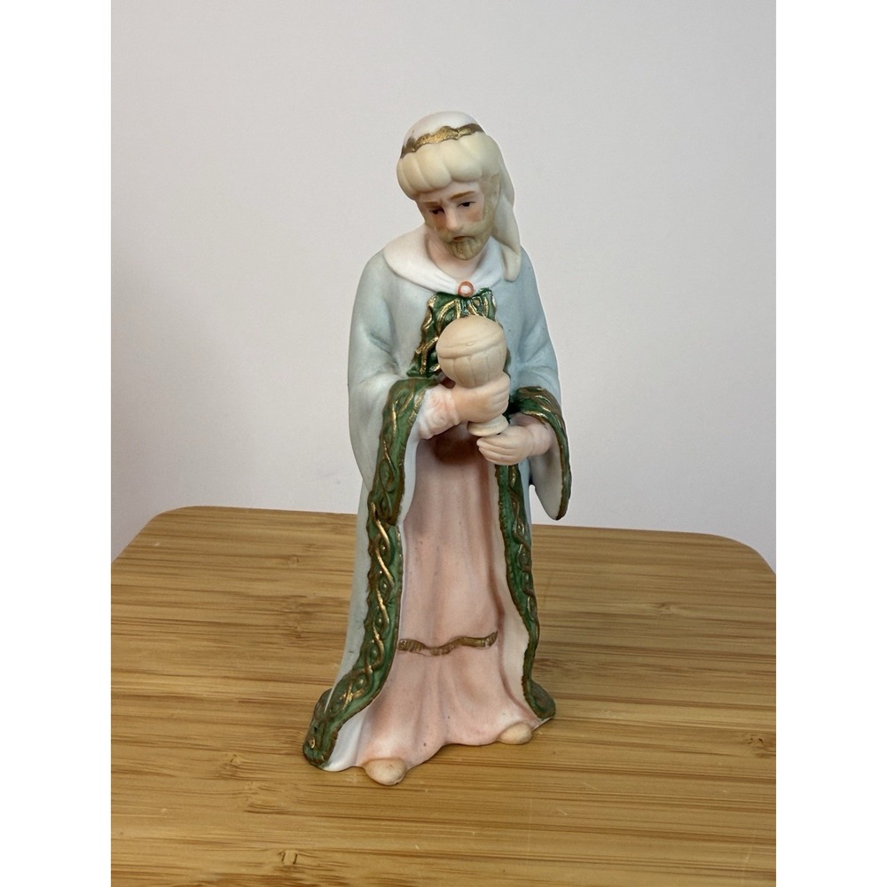 VTG Lefton‎ Wise Men Figurine 1989 "The Christopher Collection Nativity"
